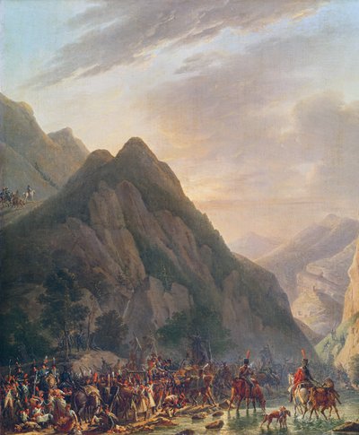 Passage du mont Albaredo - Antoine Pierre Mongin